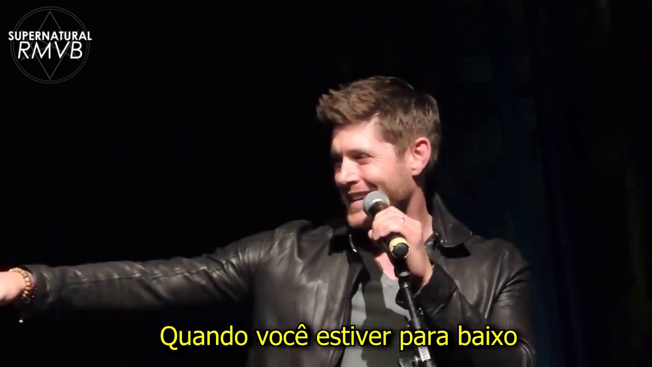 Jensen Ackles cantando Brother-Needtobreathe com LEGENDA