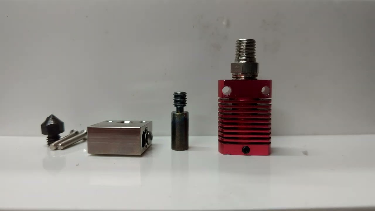 How to build a High Temp Abrasive Resistant MK8 Hotend