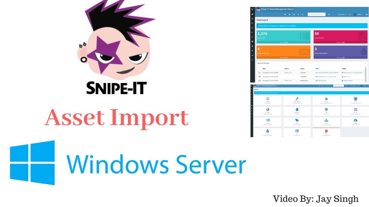 Part 6 | Importing Assets In Snipe-IT
