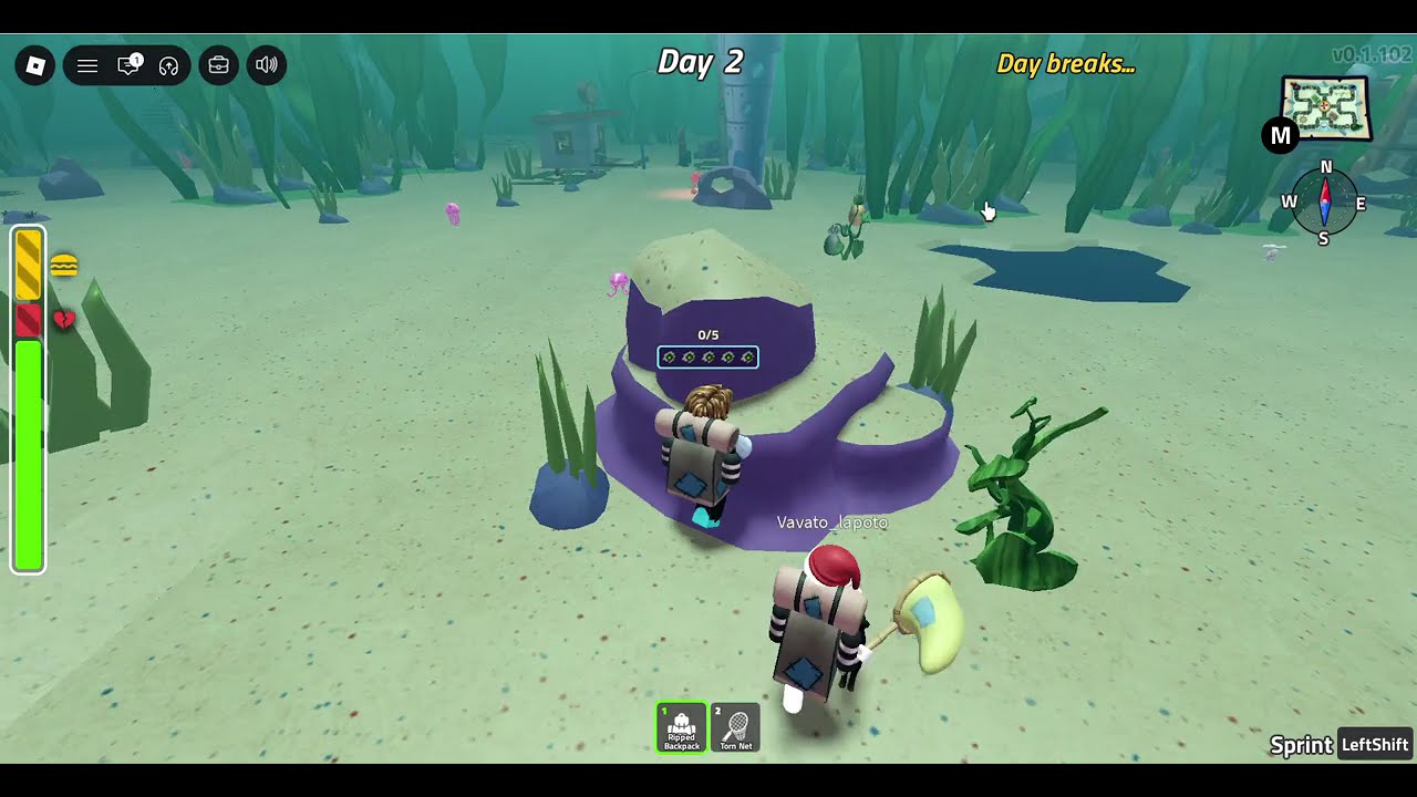 Roblox survive bikini bottom// bob l’éponge