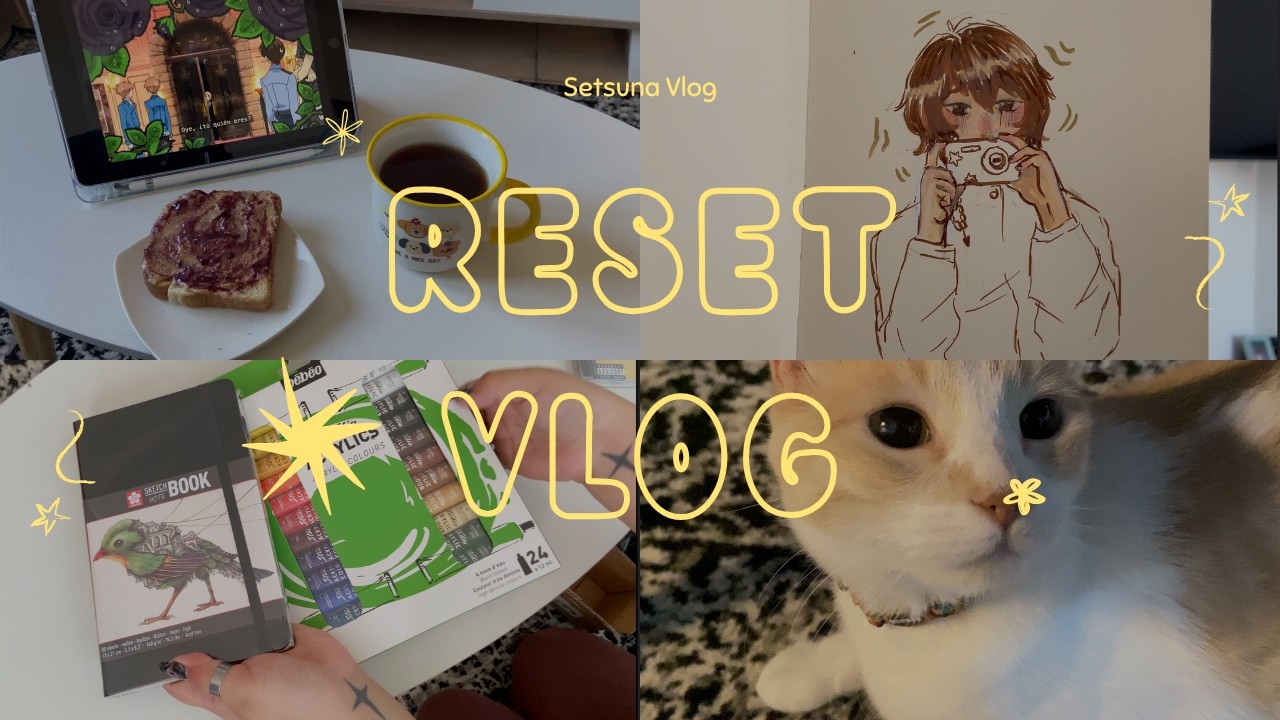Quiet reset |  ordenar, unboxing y un poco de arte.