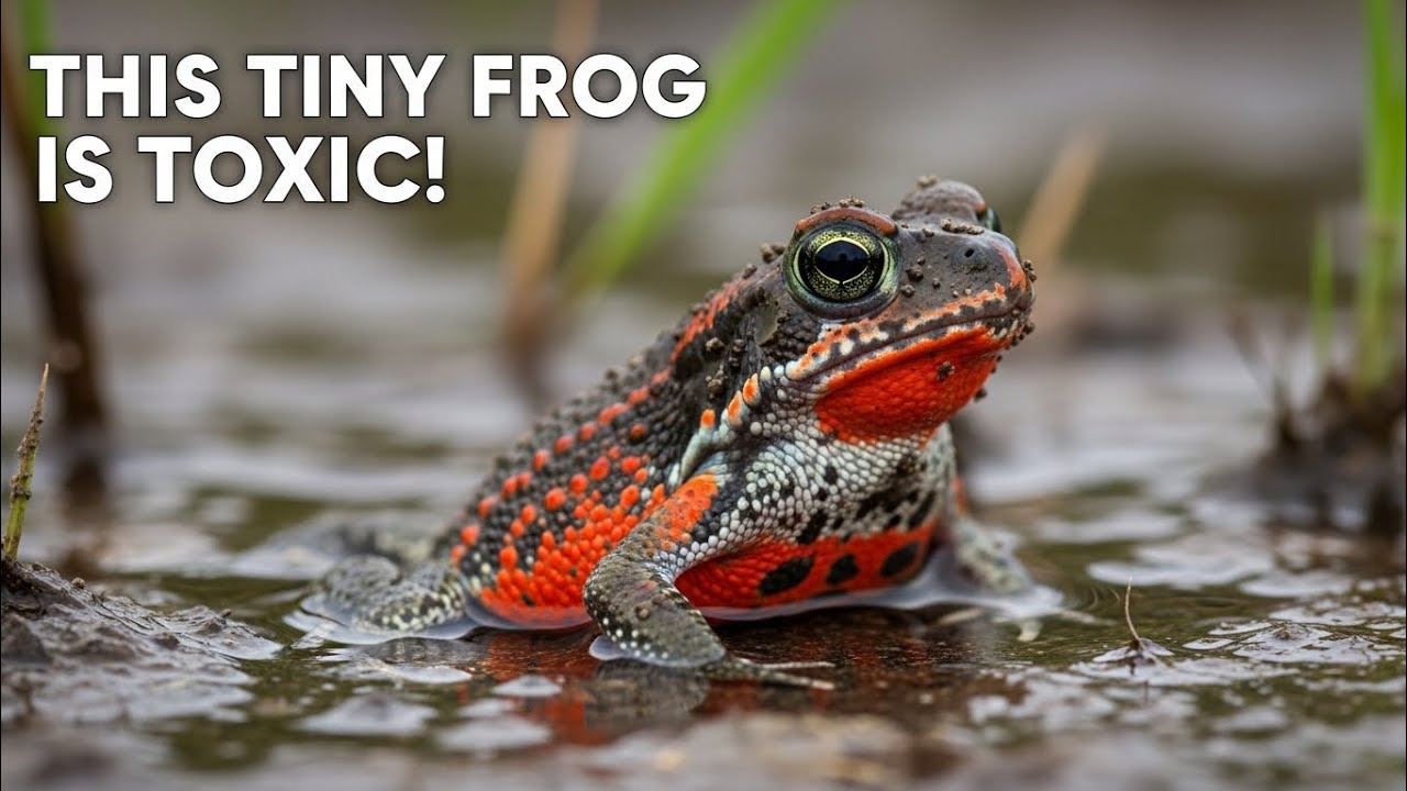 This Tiny Frog Is Toxic! | Fire-Bellied Toad Defense Explained 