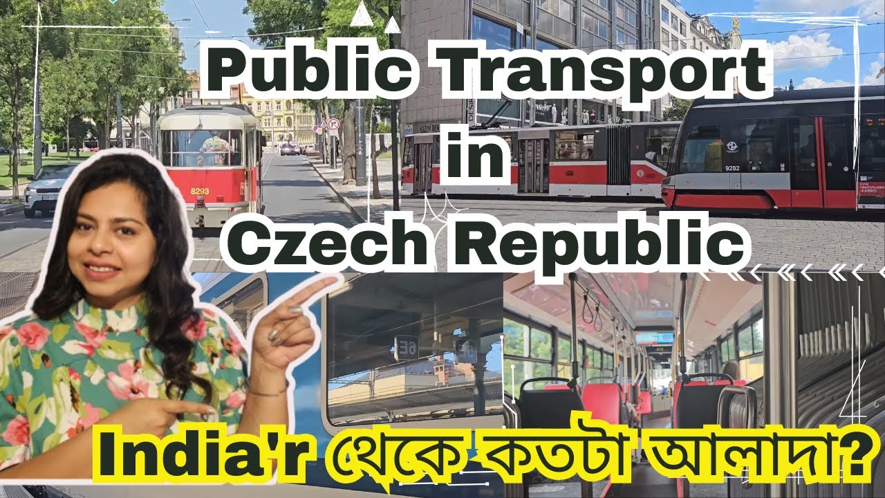 Public Transport in Czech Republic| Tickets, Passes & Tips | Czechia-তে Car ছাড়া কীভাবে  ঘোরা যায়?