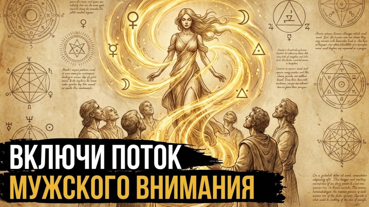 ЖЕНСКАЯ АЛХИМИЯ: как включить ПОТОК мужского внимания