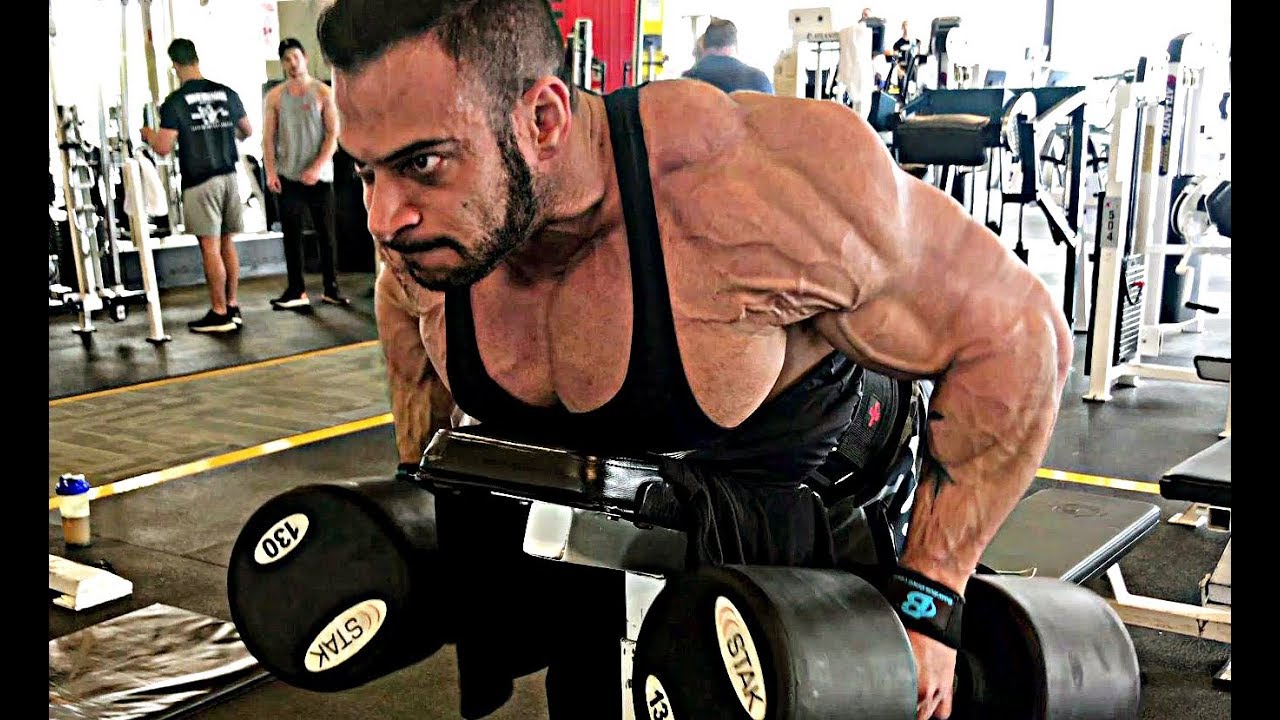 BACK WORKOUT Pre Contest - تمرينة ضهر لتجهيز بطولة