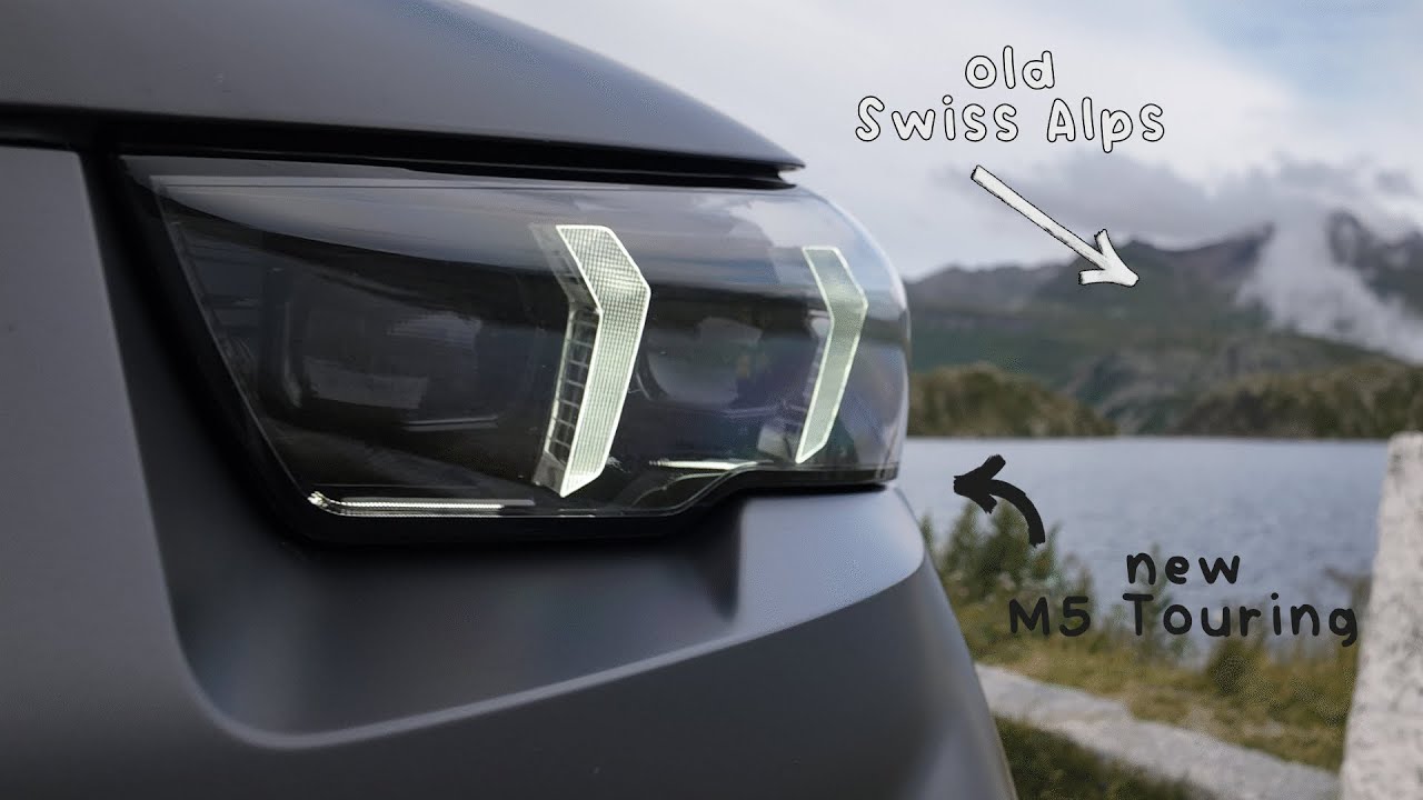 New M5 Touring (G99) on Grimsel Pass, Switzerland | Pure Sound | ASMR | POV