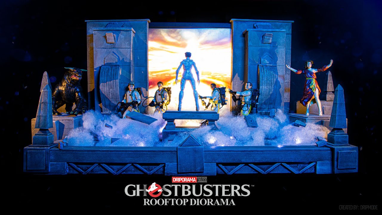 My Hasbro Ghostbuster Rooftop Diorama | Vlog149