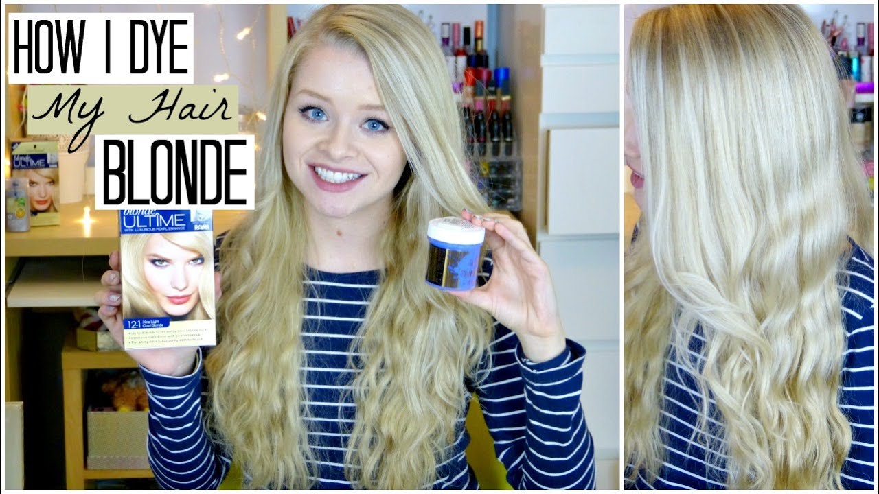 How I Dye My Hair Blonde (+ using Coconut Oil!) ♡ | sophdoesnails