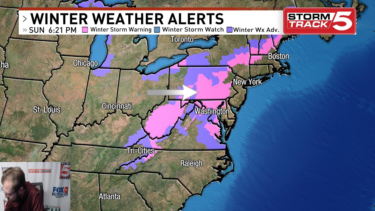 StormTrack 5 Meteorologist Kit Alexander has the latest on the snow and cold.