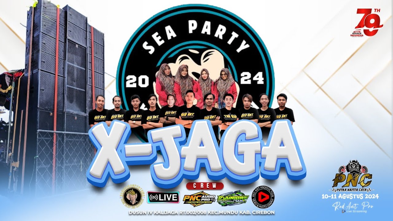 🔴 LIVE PUTRA NAFITA CAYA | SEA PARTY X JAGA | MUNDU CIREBON | 10 AGUSTUS 2024 | EDISI MALAM