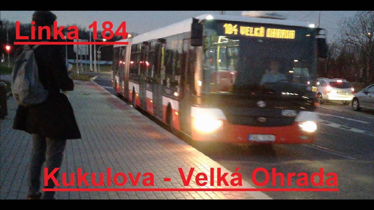 Praha linka 184 v trase Kukulova - Velk&aacute; Ohrada