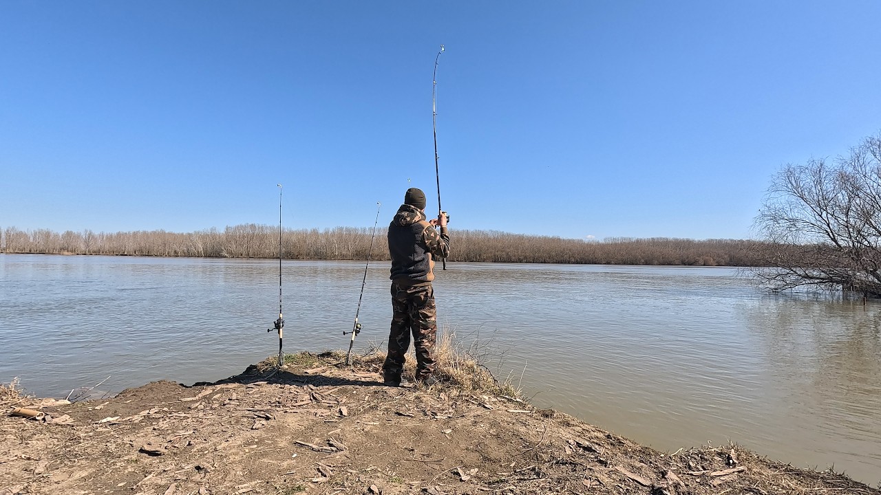 Cu văruțu și cu nașul lui pe albitură la Victoria 🐟🎣