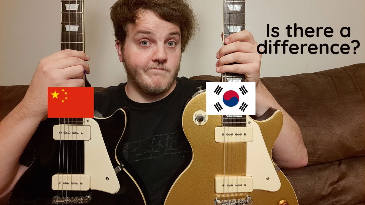 Корейские Epiphone против китайских Epiphone. Что лучше?
