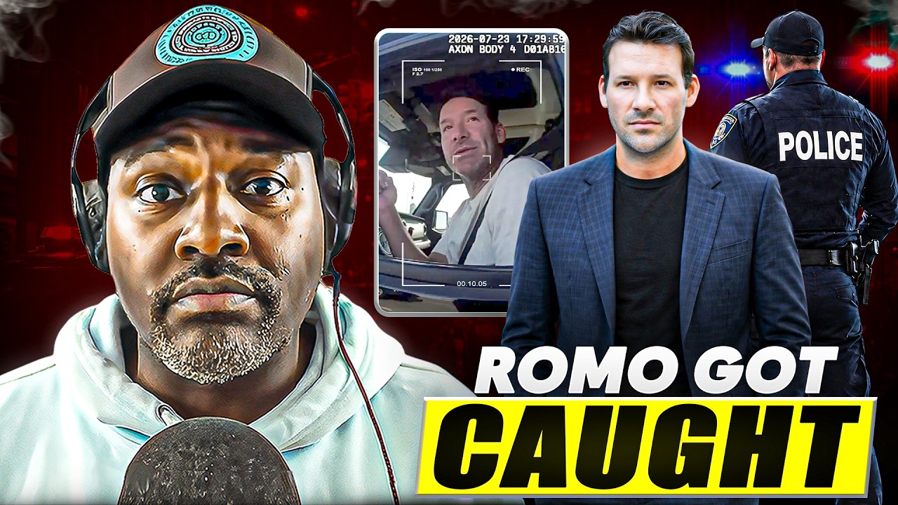 Tony Romo&rsquo;s Arrest Caught on Body Cam 👀 Will CBS Stand By Him?