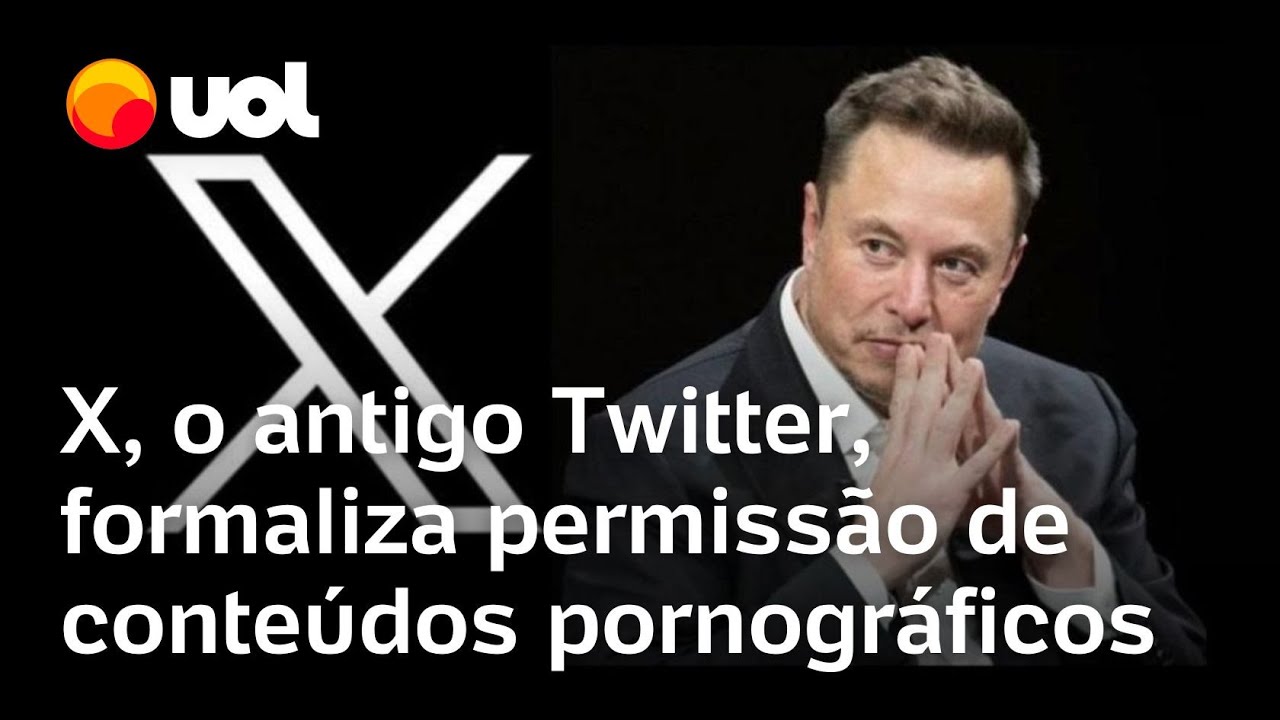 X, rede social de Elon Musk, passa a permitir conte&uacute;do pornogr&aacute;fico na plataforma do antigo Twitter