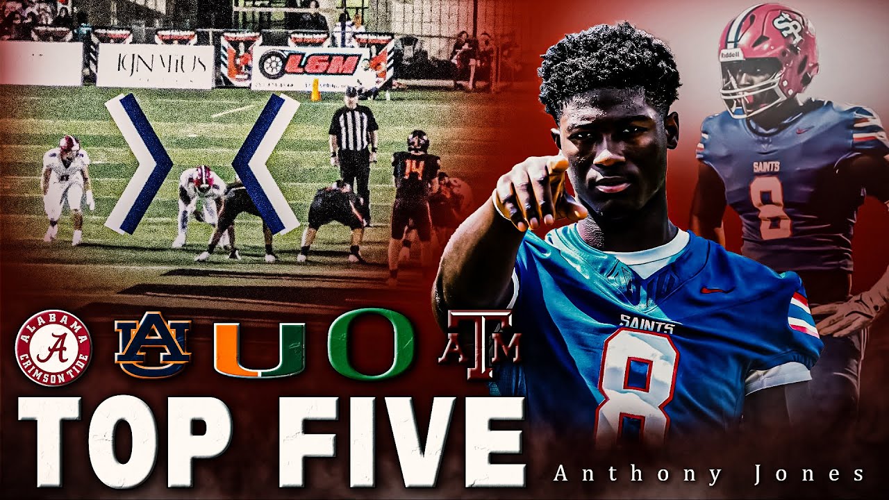 5 Star EDGE RUSHER is a TERROR for QB'S | Anthony 