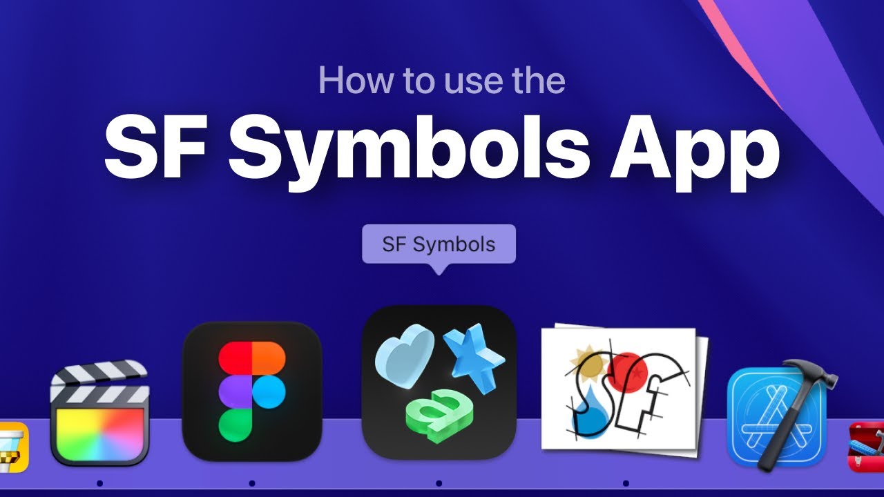 How to Use the SF Symbols App on Mac