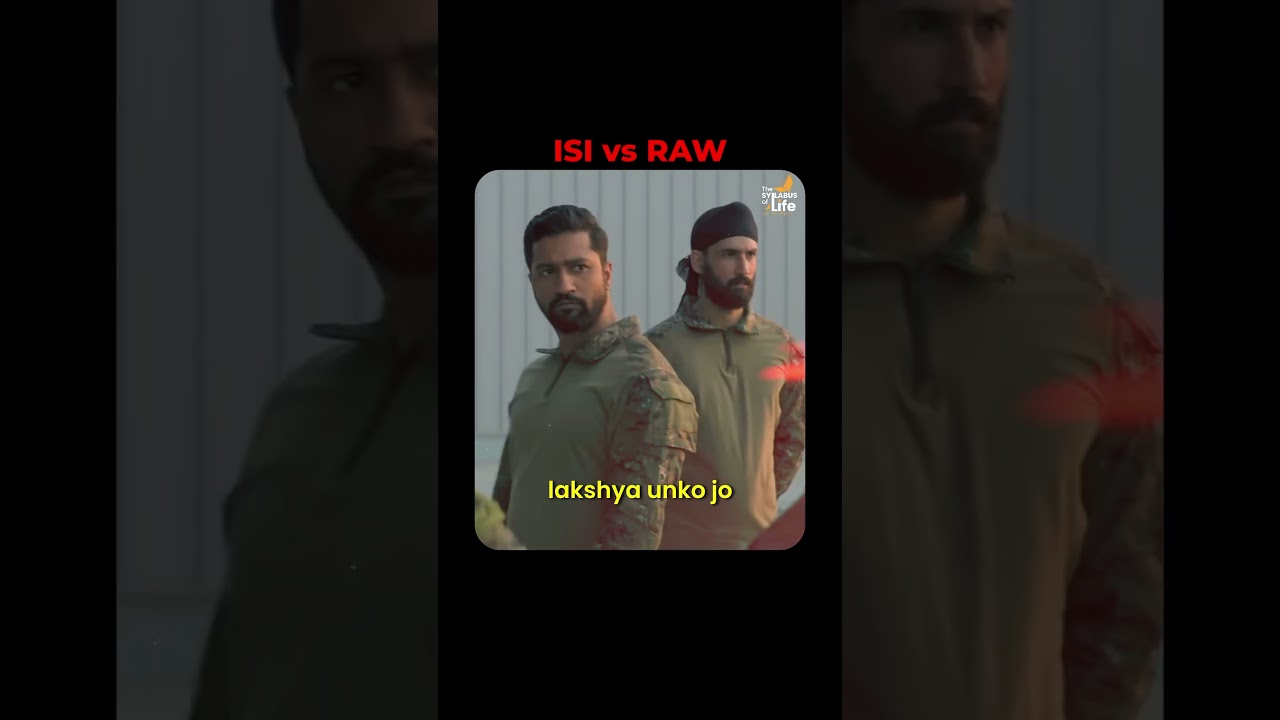 ISI vs. RAW ft. IPS Neeraj Kumar