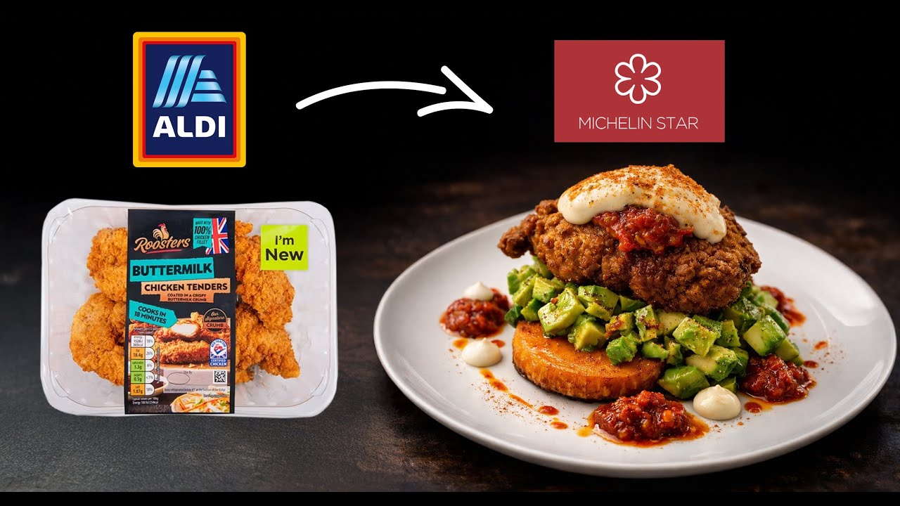 I Turned an Aldi Butter Chicken Burger Into a Restaurant-Level Lunch