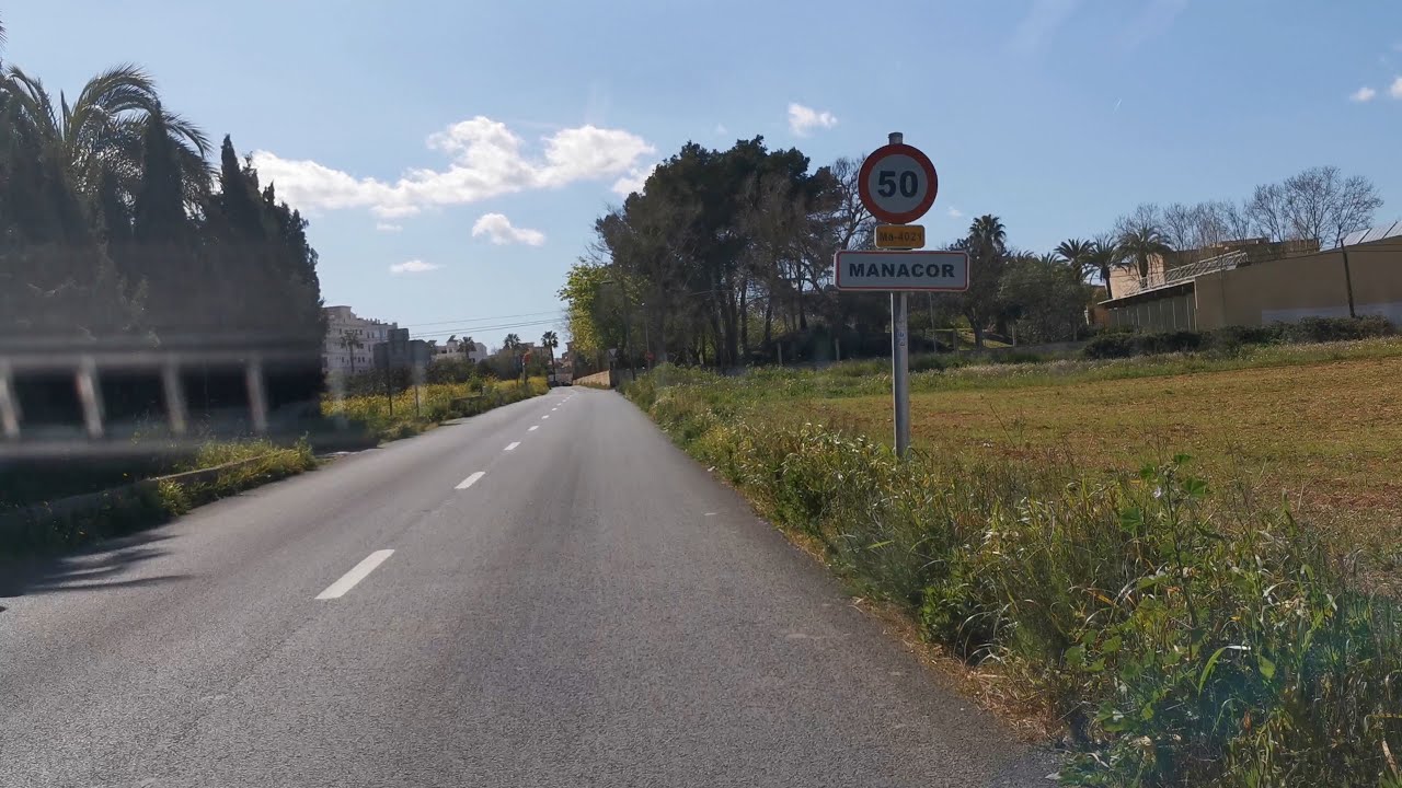 Manacor, Mallorca, Ortsdurchfahrt