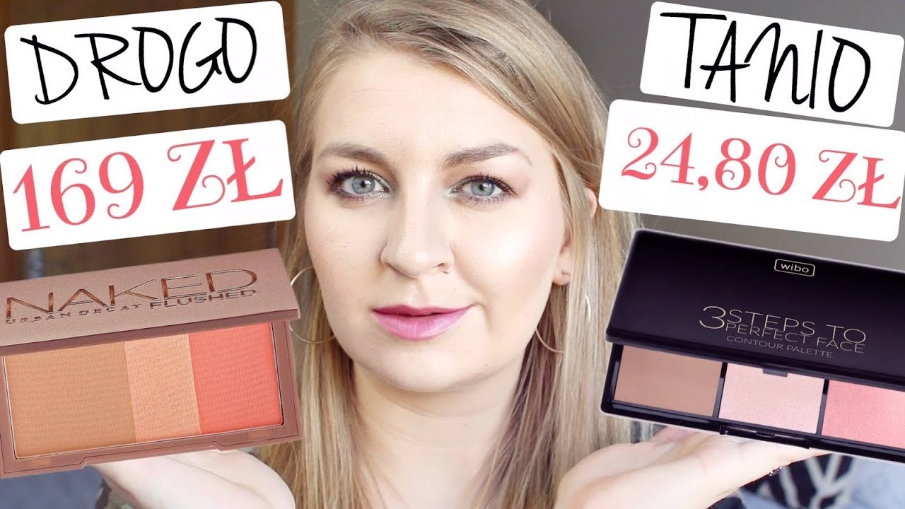 TANIO vs DROGO ♥ TRIO DO KONTUROWANIA ♥ WIBO KONTRA URBAN DECAY ♥ 144,20 zł różnicy!