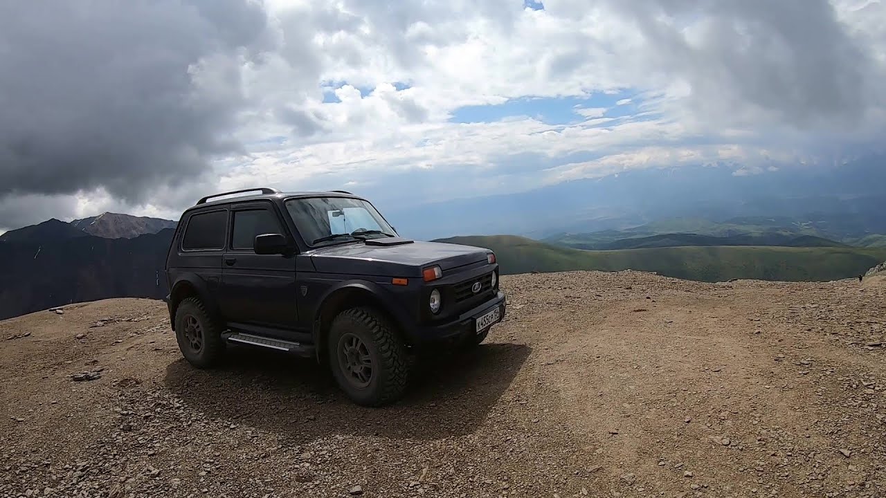 LADA 4x4 Нива. Дорога на Акташский ретранслятор  Путешествие по Горному Алтаю