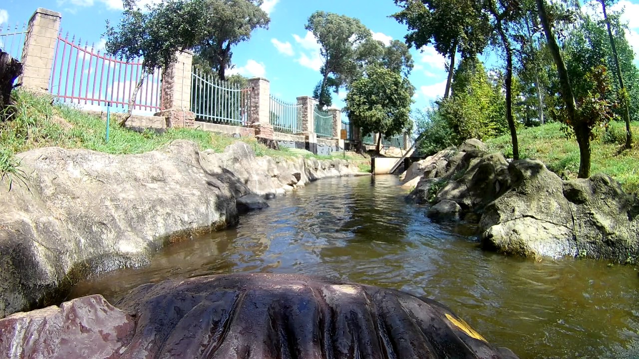 Gold Reef City, Joburg, South Africa - Log Ride on 01 April 2017