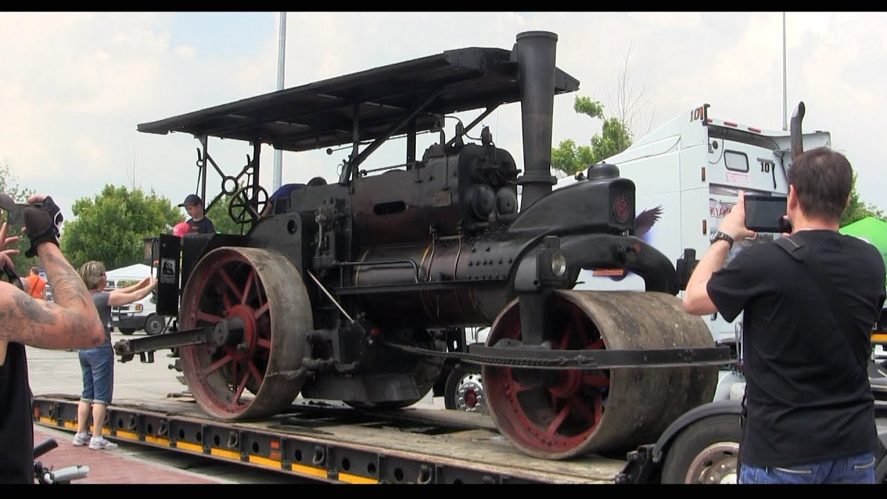 Steam Olympics - steam-roller Mamut, Škoda Sentinel, S.H.Roper´s