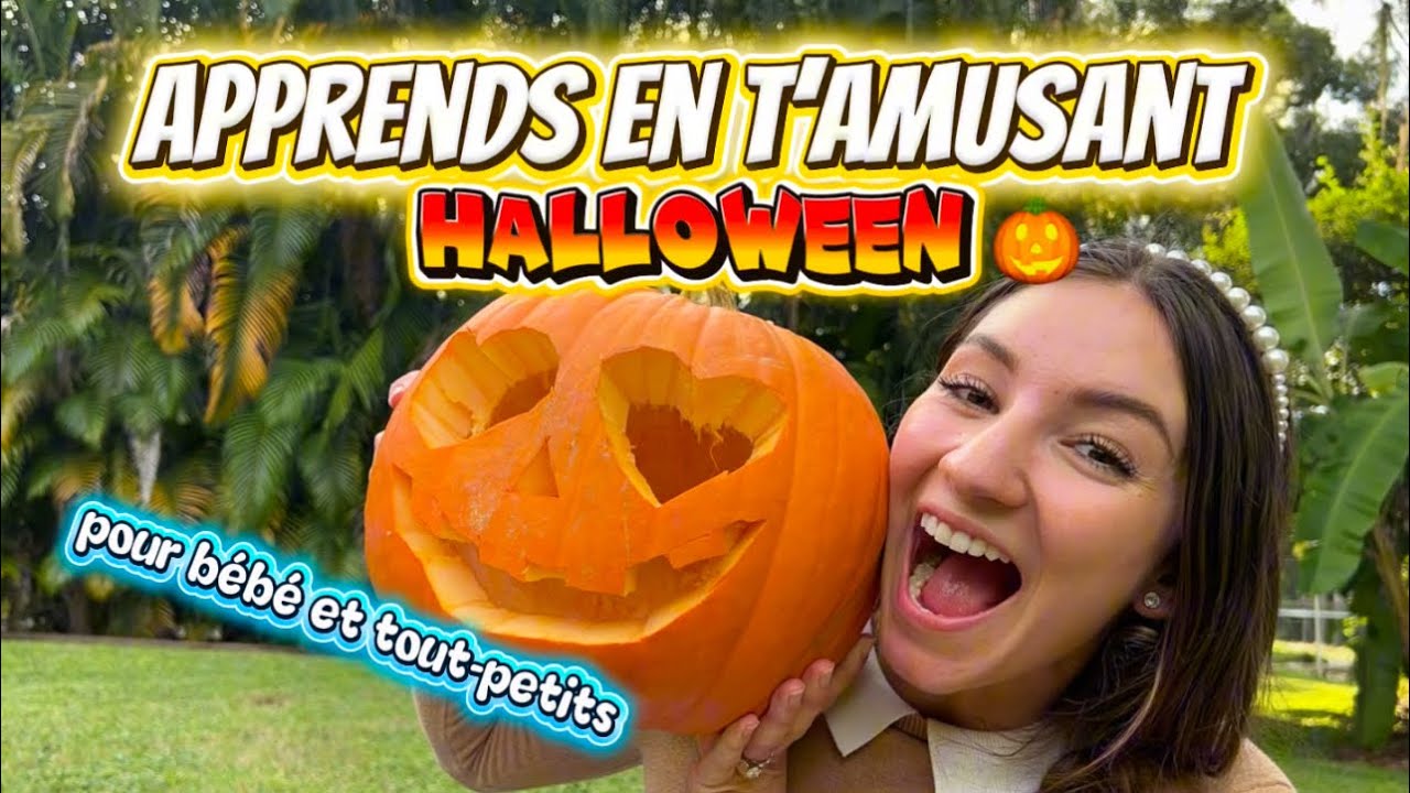 🎃 Vidéo Halloween éducative et amusante pour bébés et tout-petits | Miss Wawa