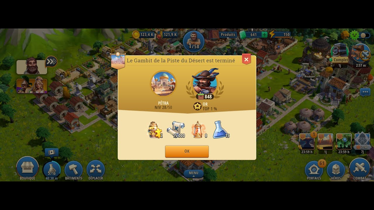 Arabic Base Layout (F2P) on Heroes of History to get gold 100% !!