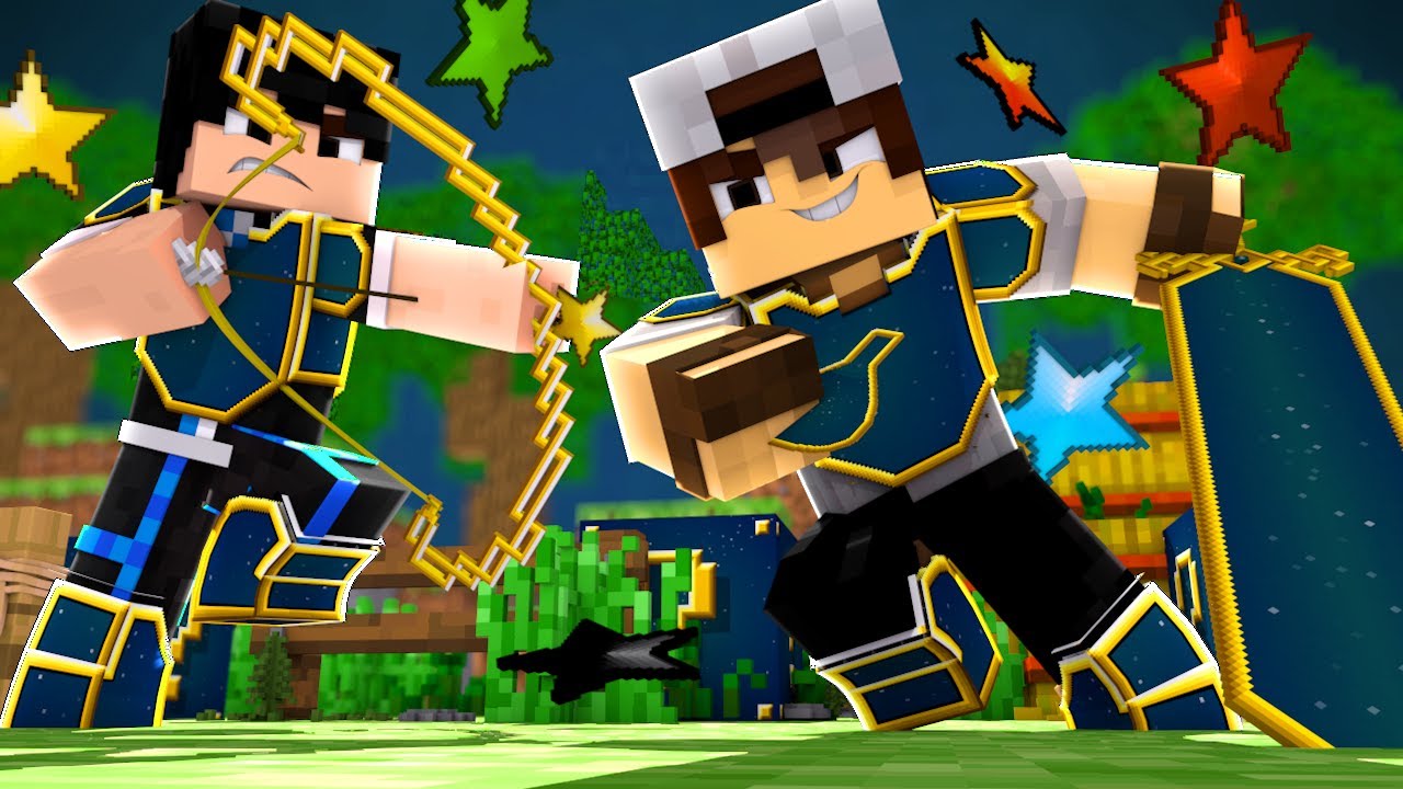 Minecraft: SORTE NO PVP - ARMADURA ASTRAL!