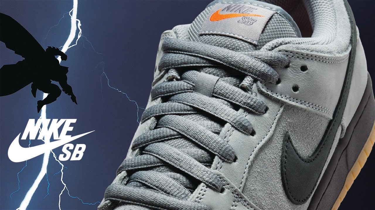 Nike SB Cool Grey Dunk Low | Orange Label