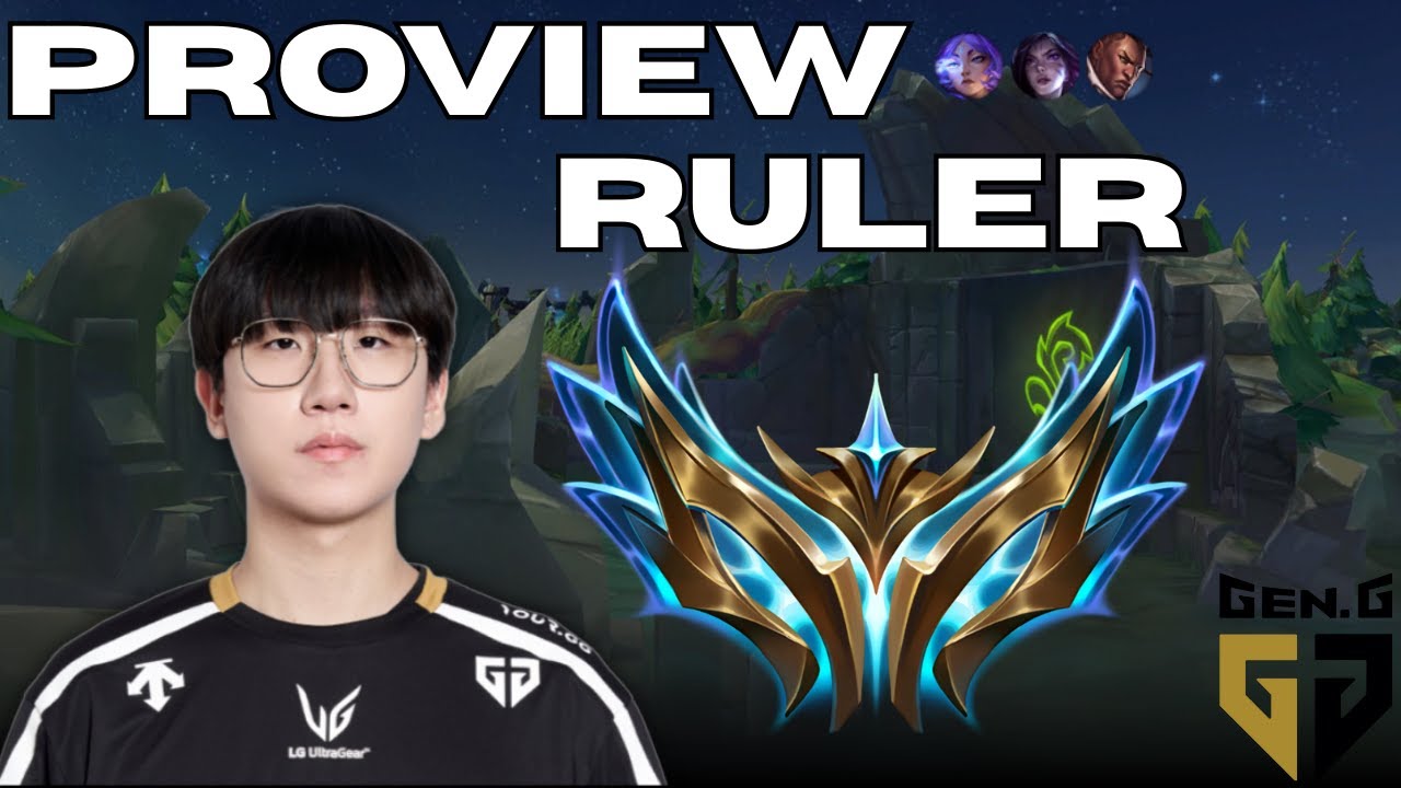 GEN G Ruler PROVIEW | Kai'sa Yunara Lucian|Patch 25.17 | Challenger Gameplay
