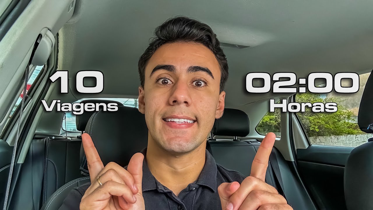 🟡 10 VIAGENS EM 2 HORAS? A CORRIDA CONTRA O REL&Oacute;GIO PELOS R$150! (Uber X, 99pop, Lukeko)