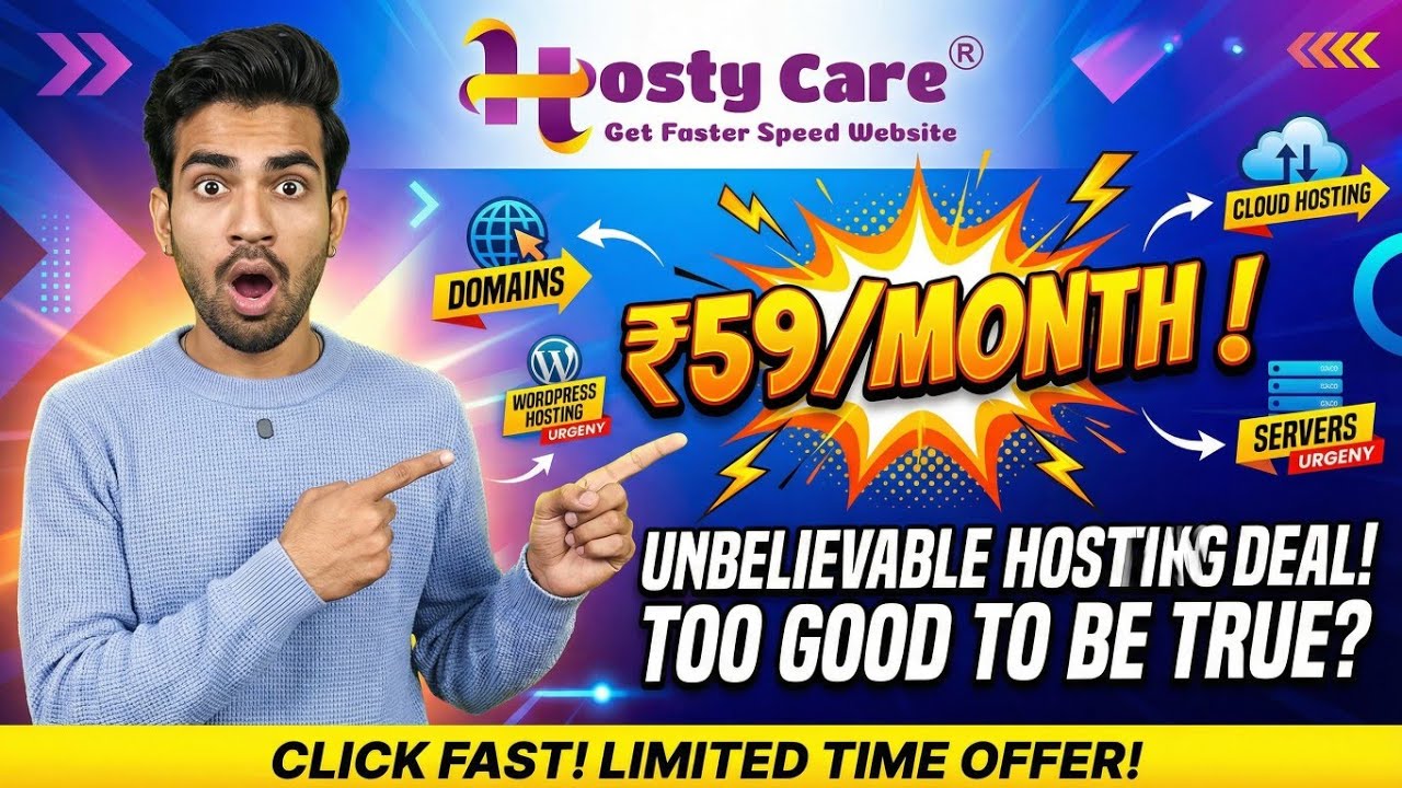 Hostycare 2026: Features vs Pricing - Kya yeh value for money hai?