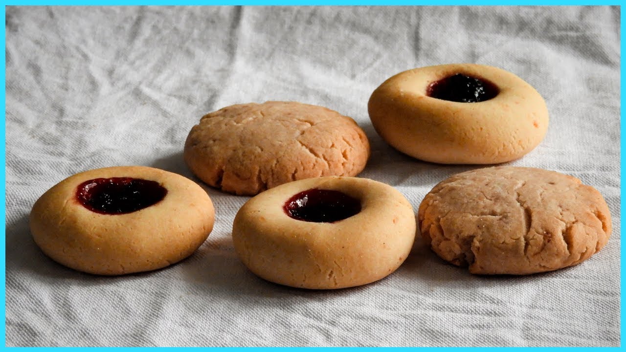 Galletas con 3 ingredientes: hago galletas SIN HUEVO y SIN GLUTEN con mermelada