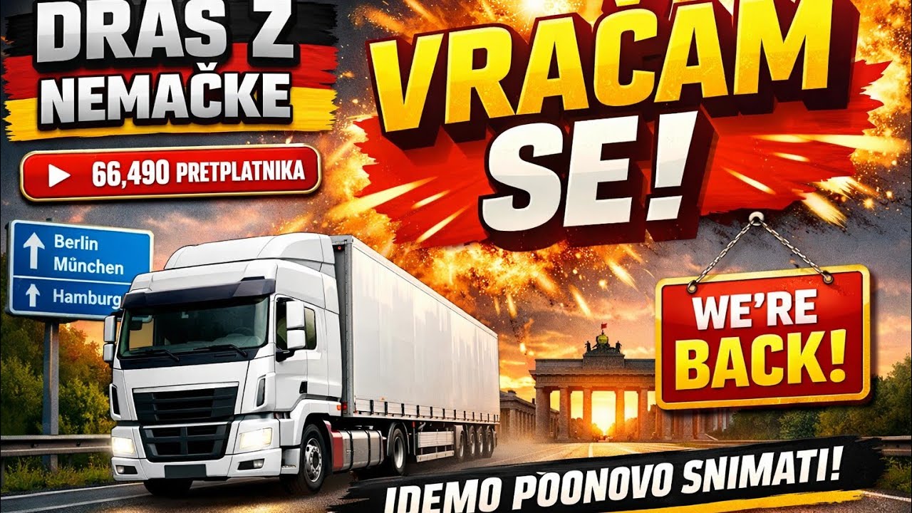 VRATIO SAM SE! Poslije 2 godine opet u kamionu 🚛