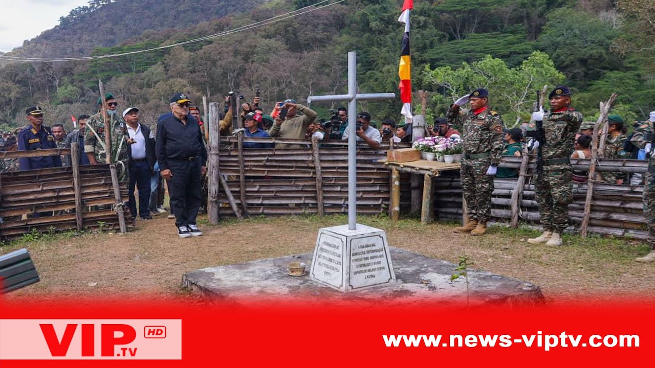 XEFI ESTADU FO OMENAJEM BA NICOLAU LOBATO NO MARTIR NASIONAL SIRA IHA BINANI - TURISCAI