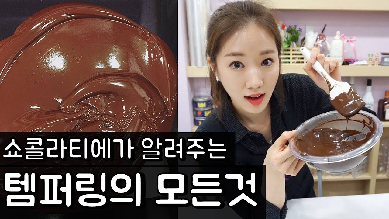 [Eng sub] 쇼콜라티에가 알려주는 초콜릿 템퍼링하는법/ 수제초콜릿만들기/르네초콜릿