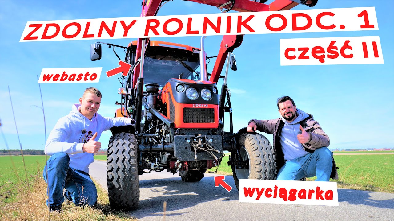 ZDOLNY ROLNIK PIOTR odc.1 (cz.2) - Zbudował Nowoczesny Ładowacz Czołowy