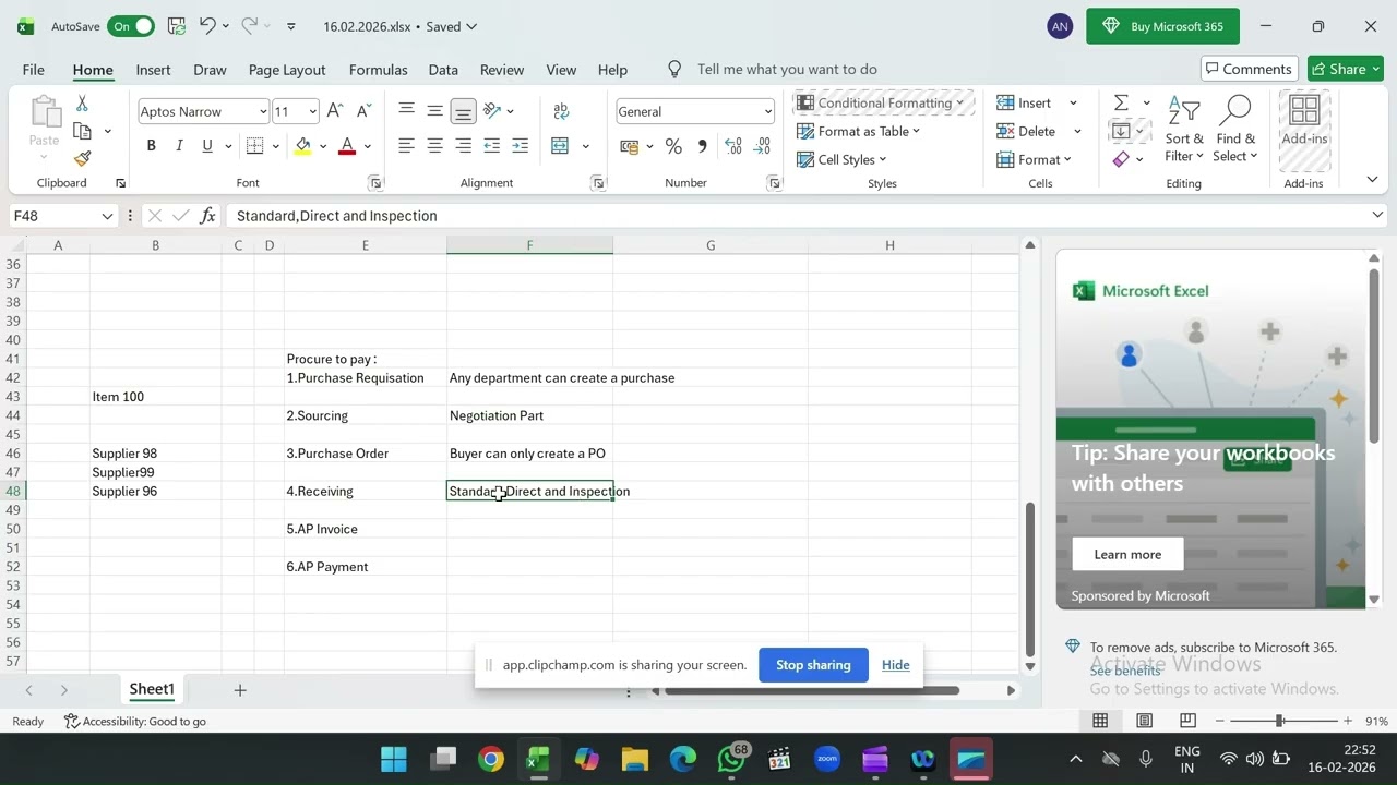 Procure to Pay and Order to Cash Cycle in Oracle Fusion