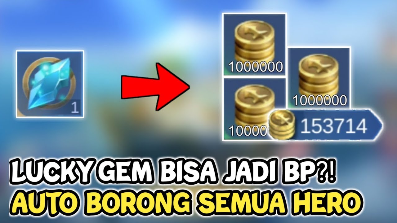 CARA MENGUBAH LUCKY GEM FRAGMENT JADI BATTLE POINT!!
