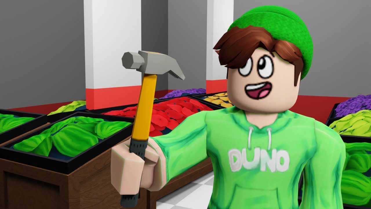 Bygger en MATBUTIK i Roblox!