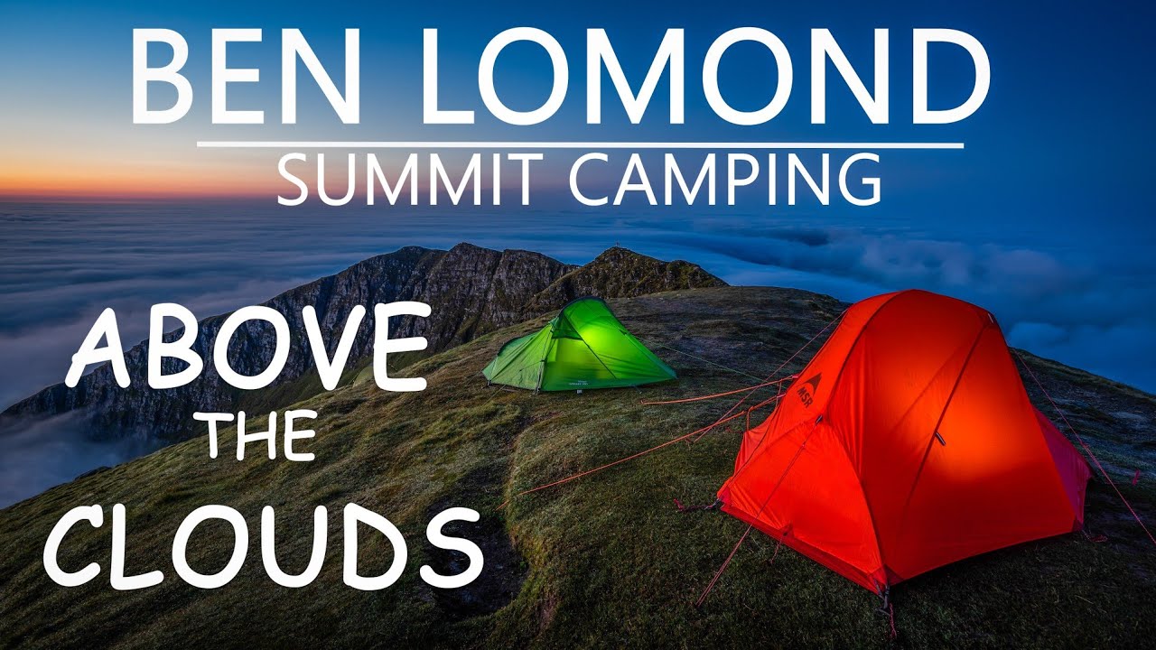 Ben Lomond - Summit camping above the clouds.