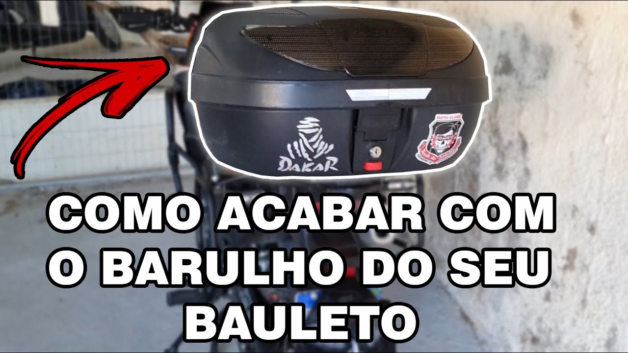 COMO ACABAR COM O BARULHO DO BAULETO PROTORK SMART BOX 45L