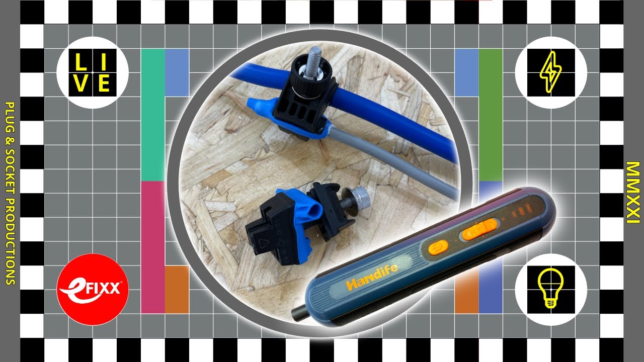 eFIXX TV - IDC Line taps for meter tails, Doctor Electric Electricians Challenge part one (ADAM)