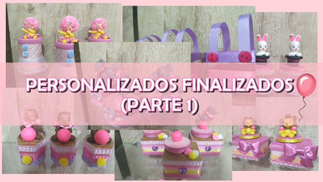 PERSONALIZADOS FINALIZADOS | Parte 1 | Preparativos CIRCO ROSA #LavíniaFaz1