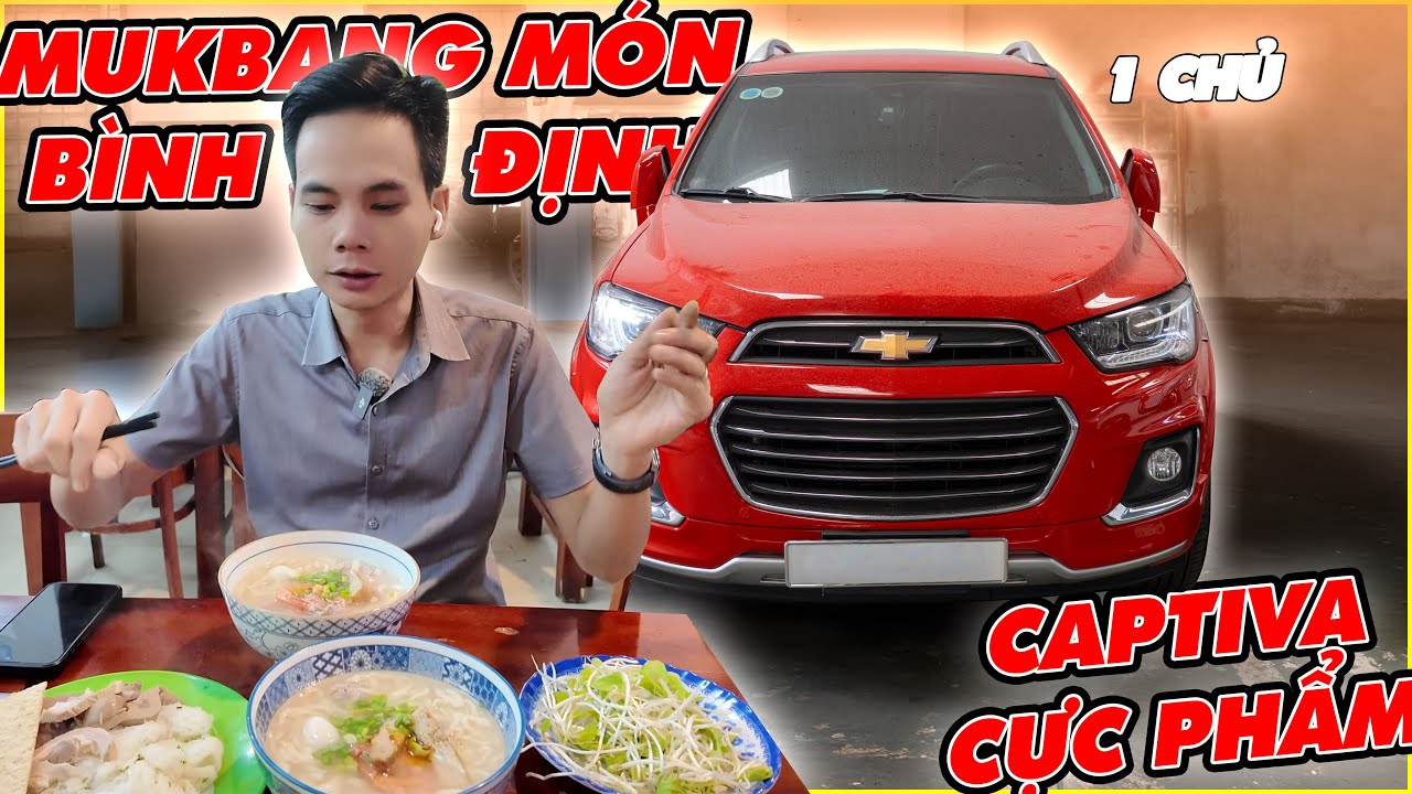VLOG : MUA xe CAPTIVA 2017 siêu đẹp gặp Đồng Hương 77 và ăn Bánh Canh Bột Mì CÔ TÚC - Gò Vấp !