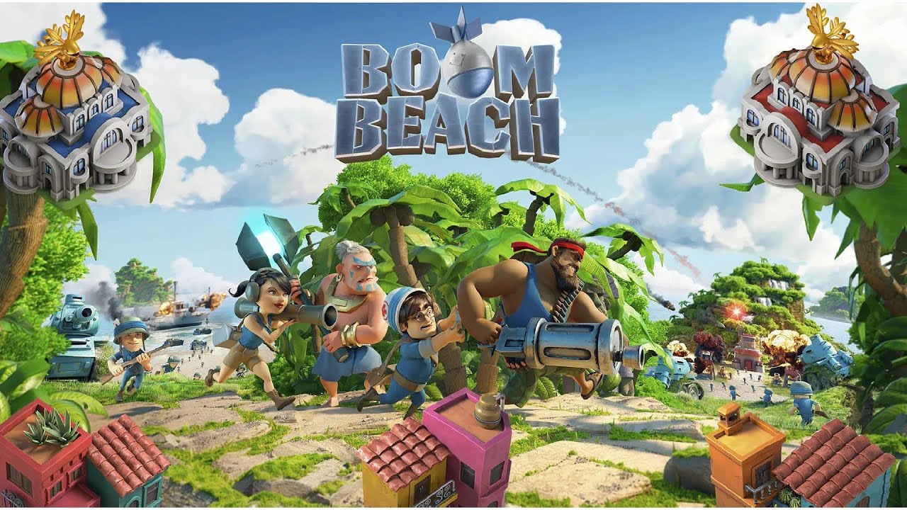 Boom beach- 3 salas - temporada 84 - liga de oro