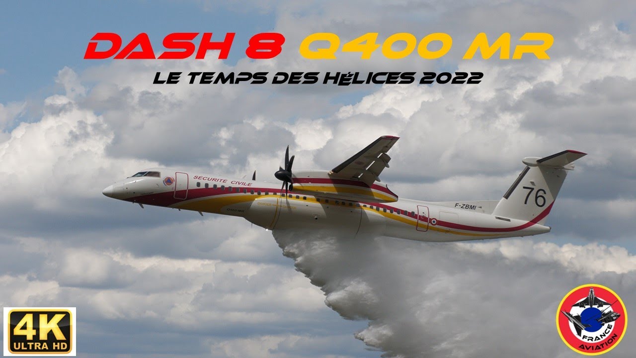 DASH 8 Q400 MR Le temps des Hélices 2022